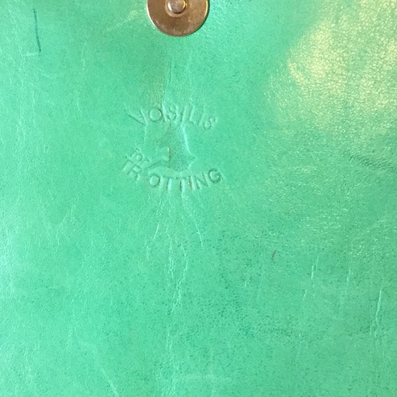 Vintage Vasilis for Trotting leather purse clutch - Picture 2 of 6